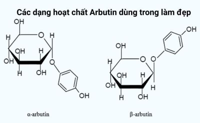 Bang so sanh uu nhuoc diem dung arbutin sang toi